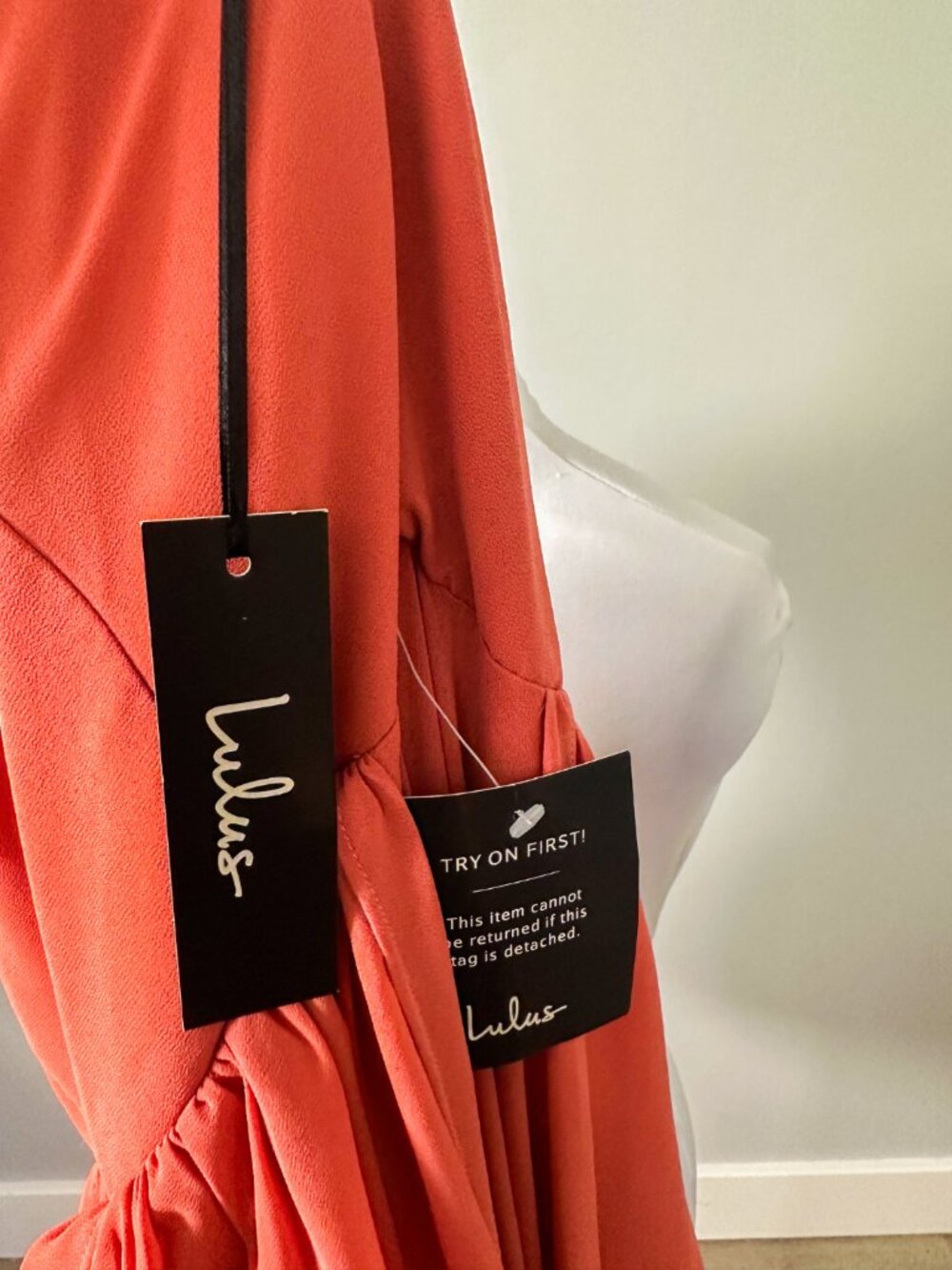 Lulu's Falling For You Rusty Rose Maxi Dress - NWT! - Picture 8 of 12